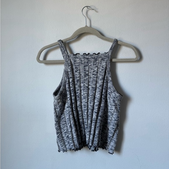 Akemi + Kin Wide Rib Lettuce Edge Tank | Anthropologie - Picture 3 of 6